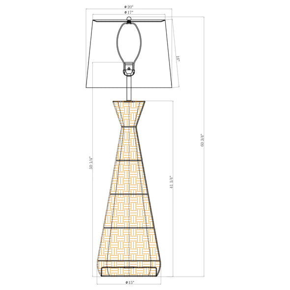 Jember Accent Floor Lamp