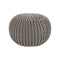 Malmo Sphere Pouf  option Gray