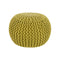 Malmo Sphere Pouf  option Lime