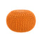 Malmo Sphere Pouf  option Orange