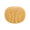 Malmo Sphere Pouf  option Saffron