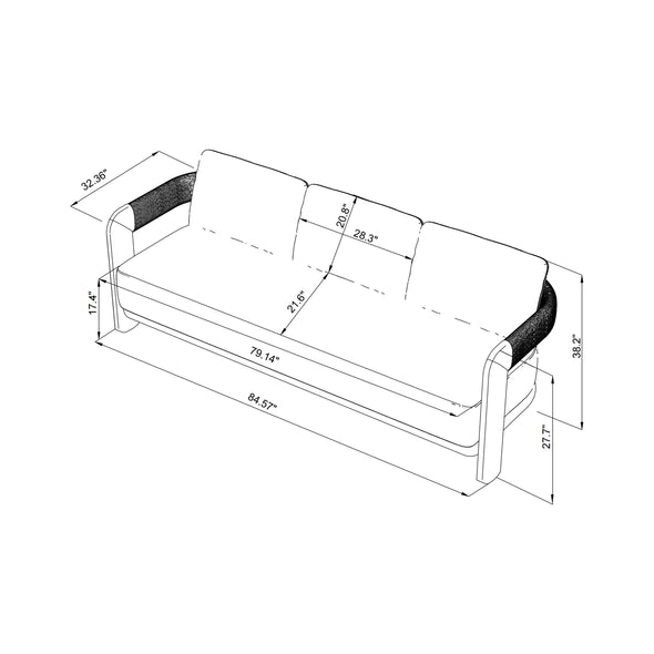 Palma Outdoor Sofa