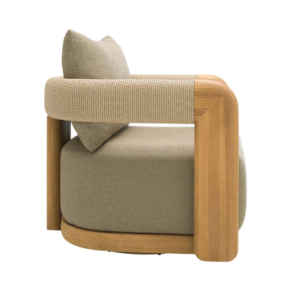 Palma Outdoor Swivel Chair