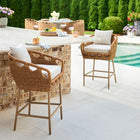 Surya x Ashley Childers Marvella Outdoor Counter and Bar Stool