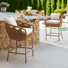 Surya x Ashley Childers Marvella Outdoor Counter and Bar Stool