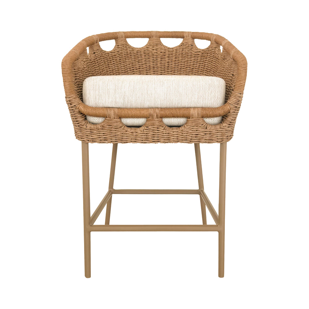 Surya x Ashley Childers Marvella Outdoor Counter and Bar Stool