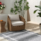 Surya x Ashley Childers Marvella Outdoor Swivel Lounge Chair