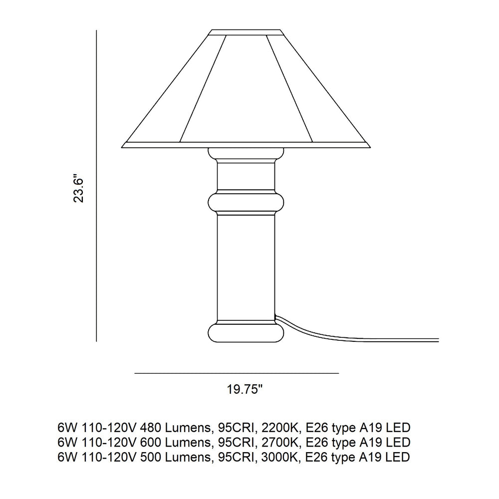 Heath LED Table Lamp