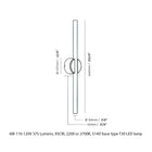 Kilter 2.0 Indoor/Outdoor Bathroom Vanity Light