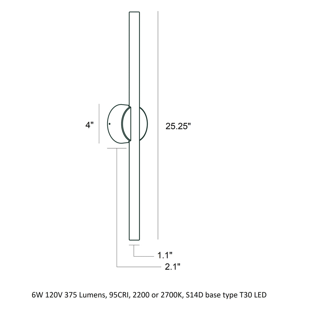 Kilter Bathroom Vanity Light