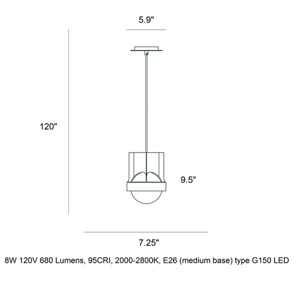 Loop Single Pendant Light
