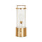 The Muse 2.0 Portable Table Lamp  option Solid Brass