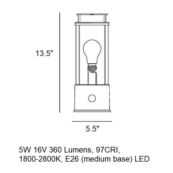 The Muse 2.0 Portable Table Lamp