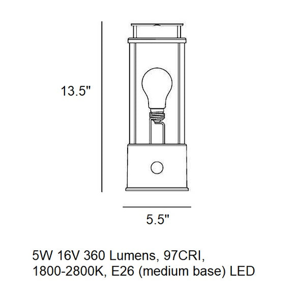 The Muse 2.0 Portable Table Lamp
