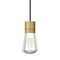 Sean Lavin Alva Pendant Light  option Black / Natural Brass