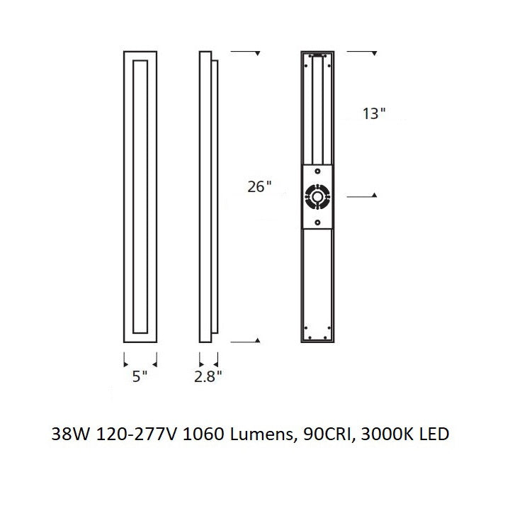 Aspen Outdoor Wall Sconce