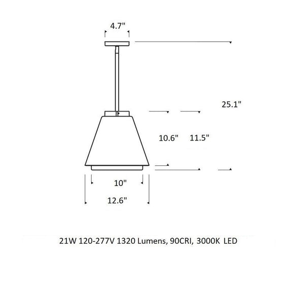 Bowman Outdoor Pendant Light