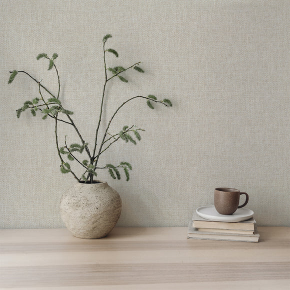 Grasscloth Primitivo Peel and Stick Wallpaper