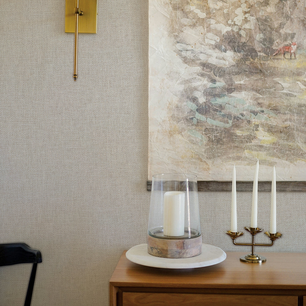 Grasscloth Primitivo Peel and Stick Wallpaper