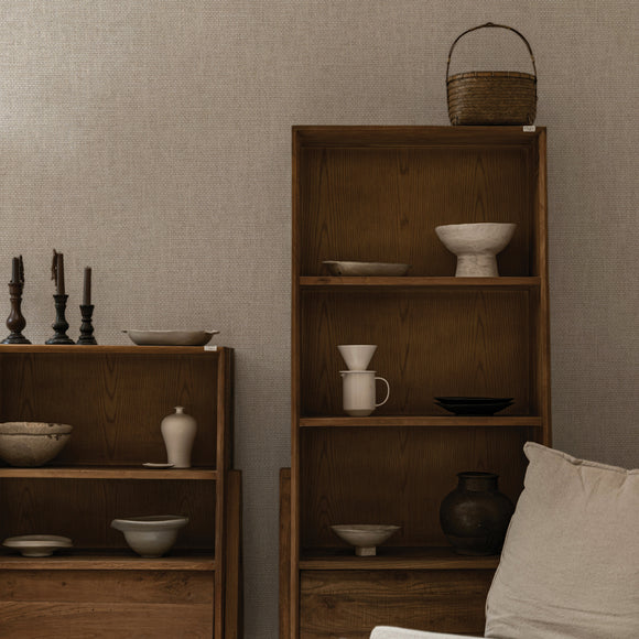 Grasscloth Primitivo Peel and Stick Wallpaper
