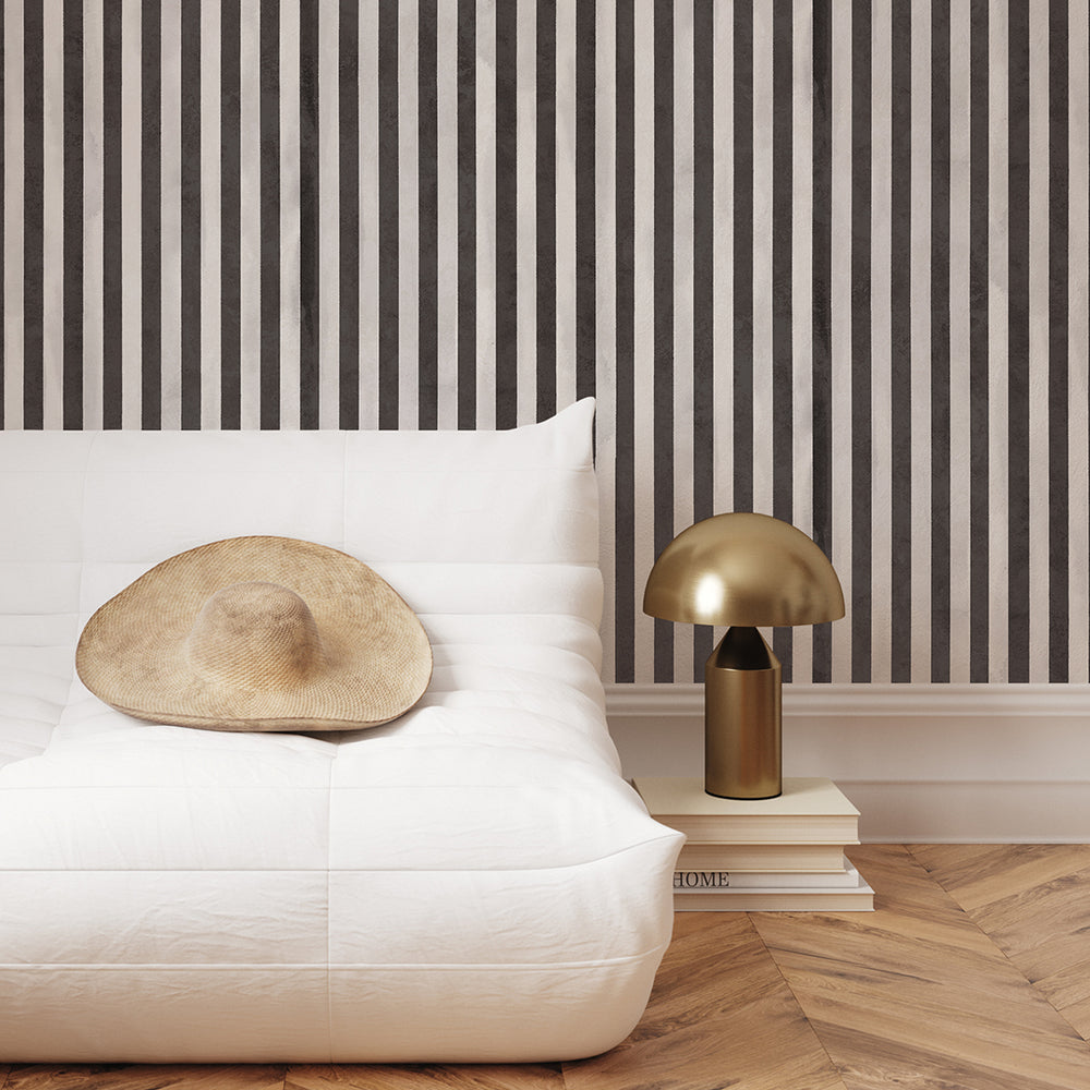 Timeless Ticking Peel and Stick Wallpaper