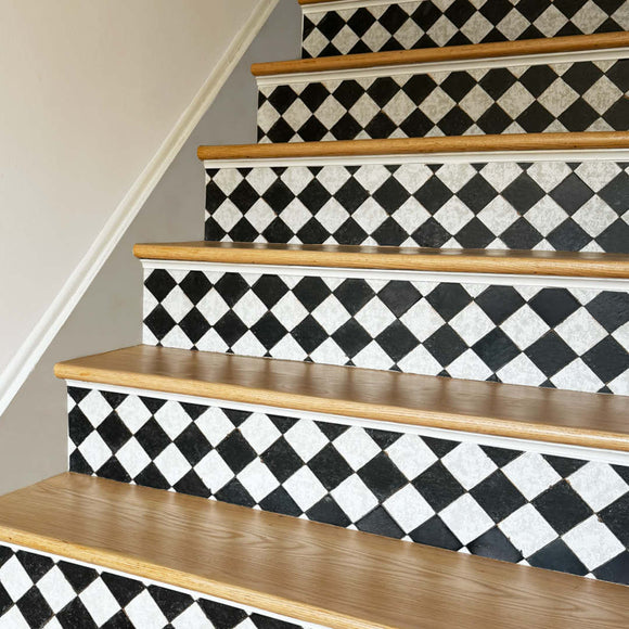 Vintage Check Peel and Stick Wallpaper
