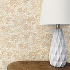 Botanical Grove Grasscloth Wallpaper