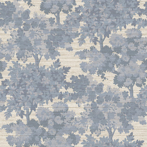 Canopy Toile Faux Grasscloth Removable Wallpaper Sample Swatch