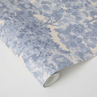 Canopy Toile Faux Grasscloth Removable Wallpaper
