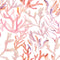 Coral Reef Removable Wallpaper Sample Swatch  option Rose Quartz Sample