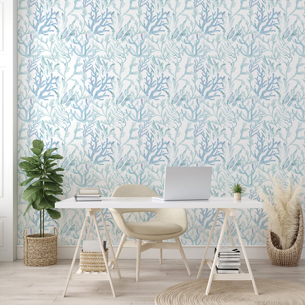 Coral Reef Peel and Stick Wallpaper