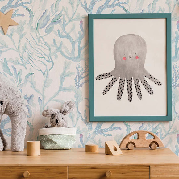 Coral Reef Peel and Stick Wallpaper