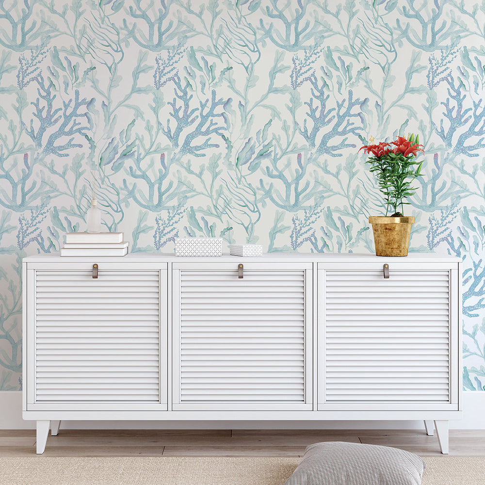 Coral Reef Peel and Stick Wallpaper