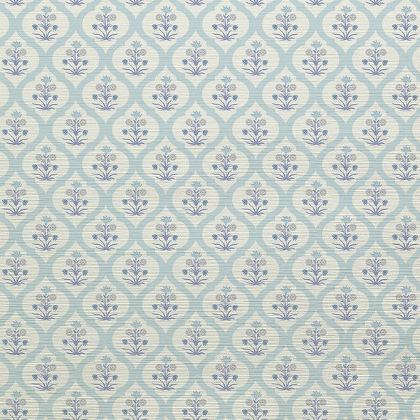 Ogee Garden Grasscloth Wallpaper Sample Swatch