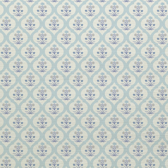Ogee Garden Grasscloth Wallpaper Sample Swatch