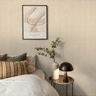 Rick Rack Revival Grasscloth Wallpaper