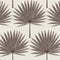 Stamped Palm Removable Wallpaper Sample Swatch  option Dark Cocoa Sample