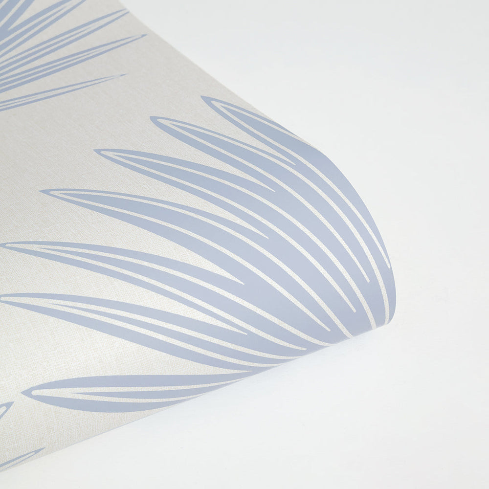 Stamped Palm Peel and Stick Wallpaper