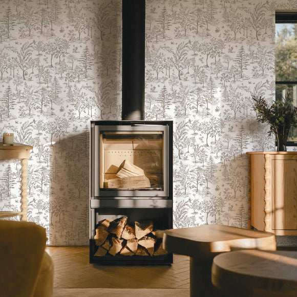 Arbor Toile Peel and Stick Wallpaper