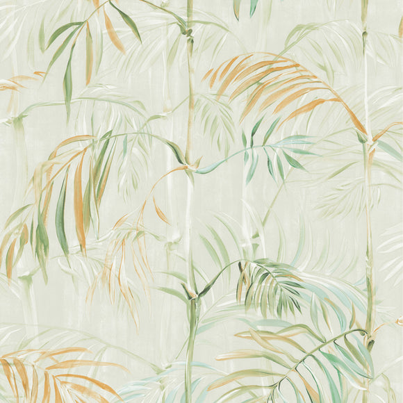 Bamboo Gardens Unpasted Wallpaper Sample Swatch