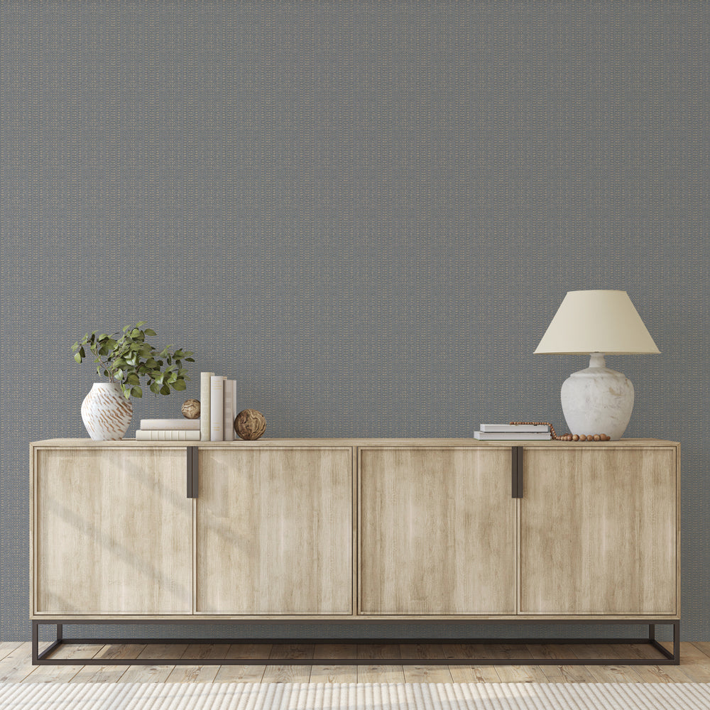 Batik Stripe Peel and Stick Wallpaper