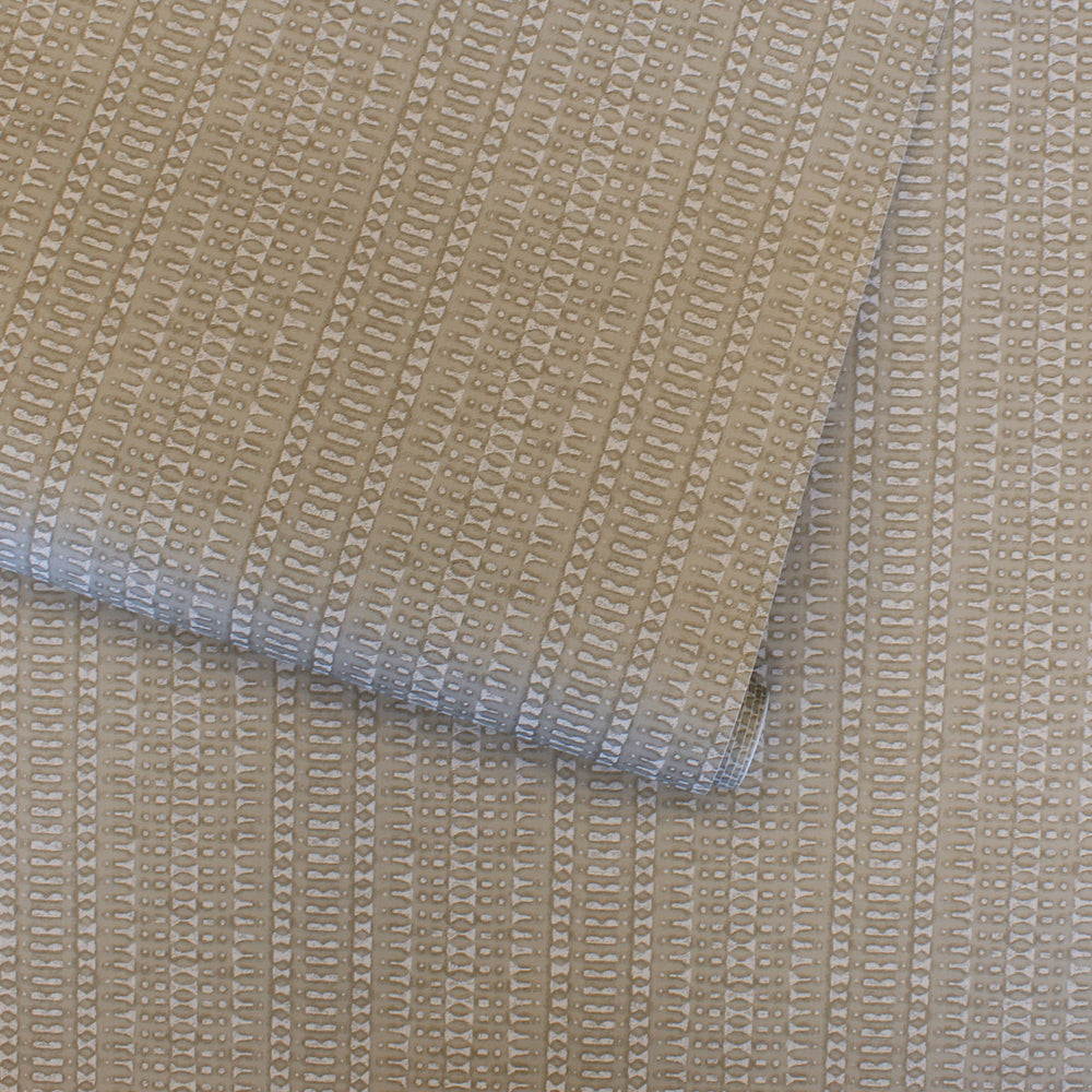 Batik Stripe Peel and Stick Wallpaper