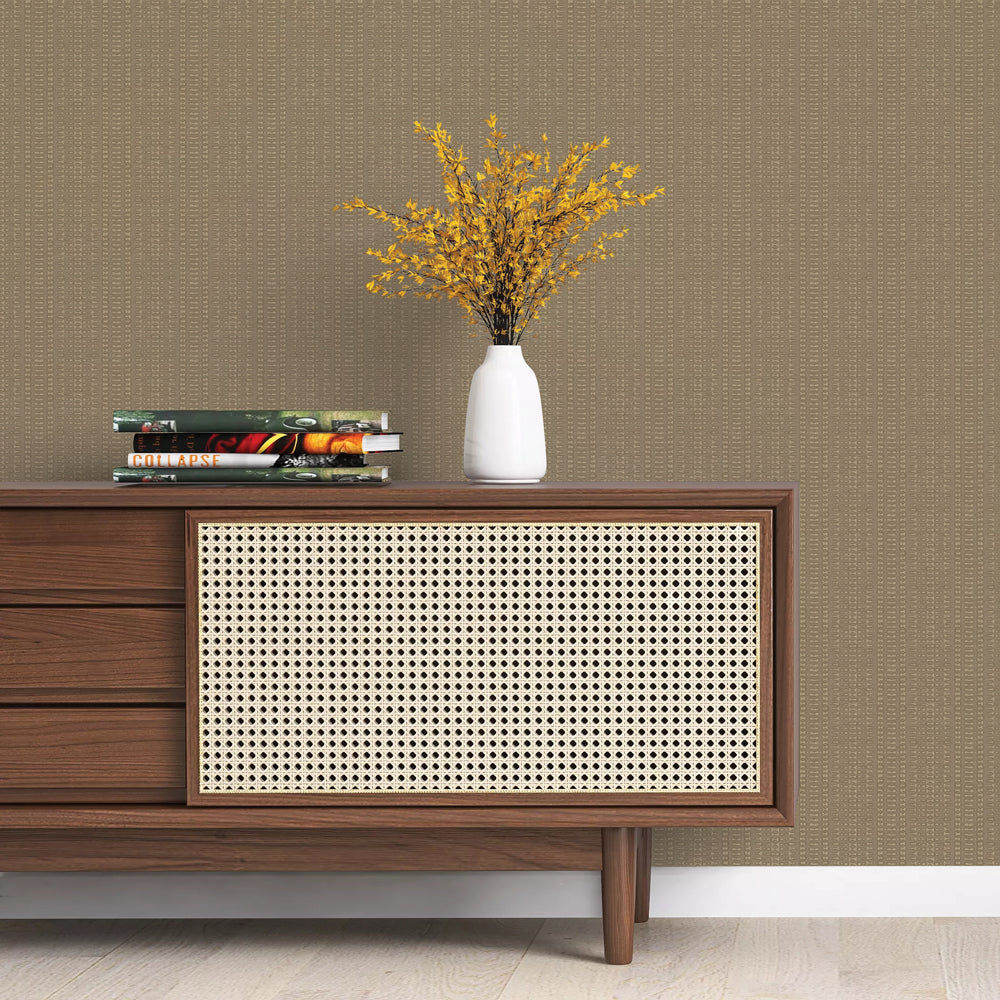 Batik Stripe Peel and Stick Wallpaper