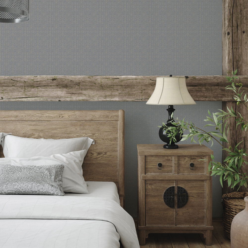 Batik Stripe Peel and Stick Wallpaper