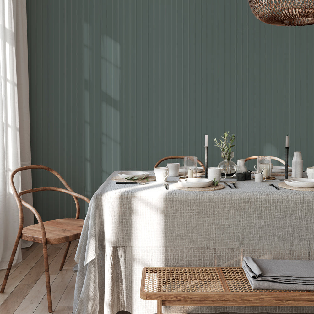 Beadboard Peel and Stick Wallpaper