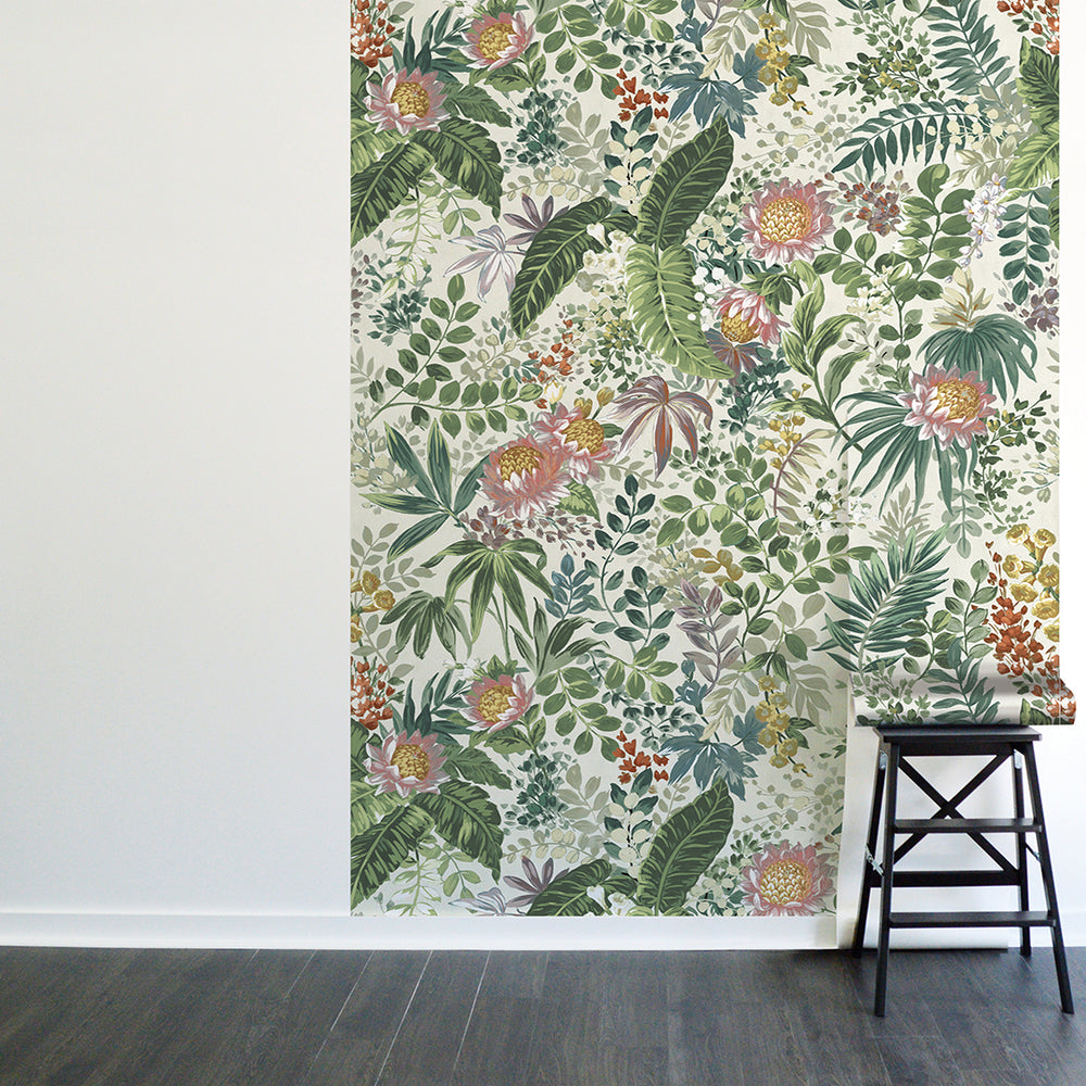 Beverly Floral Mural Peel and Stick Wallpaper