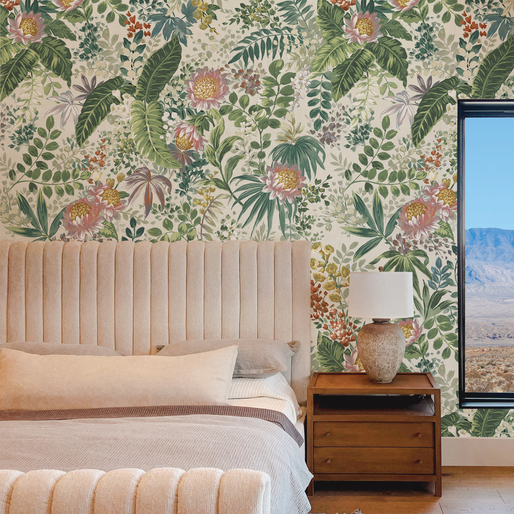 Beverly Floral Mural Peel and Stick Wallpaper