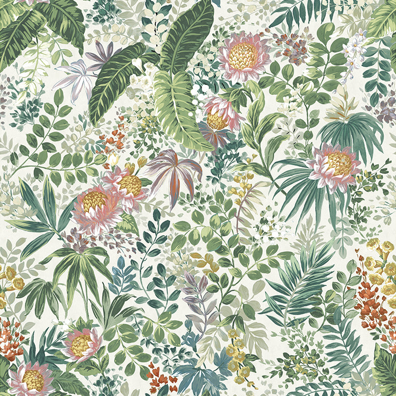 Beverly Floral Mural Peel and Stick Wallpaper