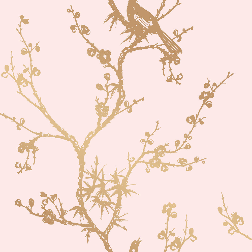 Bird Watching Peel and Stick Wallpaper