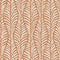 Block Print Leaves Wallpaper  option Terracotta